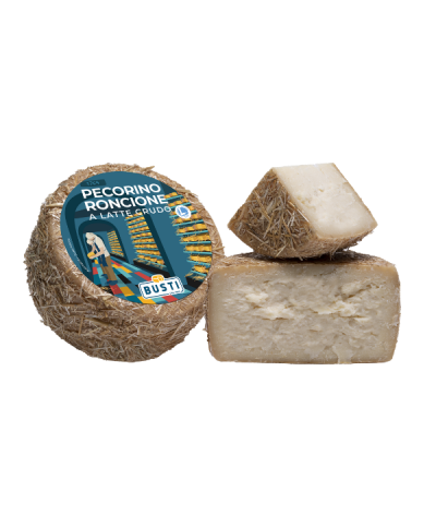 1 - BUSTI Pecorino Roncione 2,5 kg – TMC 3 mesi – stagionato 5 mesi