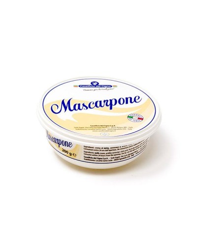 1 - CASEIFICIO DEL CIGNO Fromage Mascarpone - 200 g - DLC 3 semaines