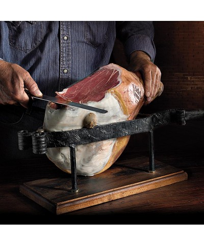 2 - VERONI Italian Parma ham "Pelatello" PDO Pressed - 1/1 piece, approx. 5.6 kg - without bone, rind and hock - matured 14 mont