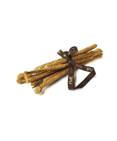 1 - PANIFICIO PATTI Handgesponnene Grissin mit Sesam 10 x 200 g - RLZ 2 Monate