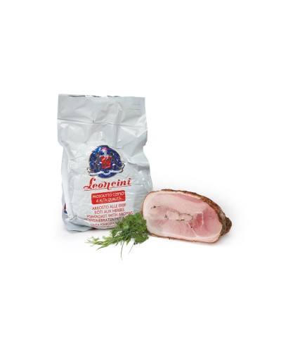 1 - LEONCINI Prosciutto cotto arrosto alle Erbe 4 kg – TMC 7 settimane