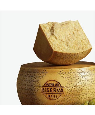 1 - BONI SPA Grana Padano AOP Riserva - forme entière 32 kg - DLC 1 ans - affiné 20 mois