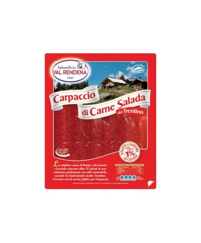 1 - SALUMIFICIO VAL RENDENA Carne salada Carpaccio 100 g - RLZ 4 Wochen