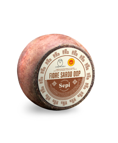 1 - SEPI FORMAGGI Fiore Sardo DOP - 3,3 kg – TMC 9 mesi – stagionato 15 settimane