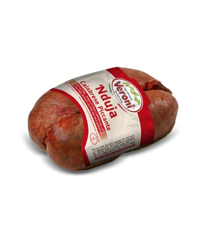1 - VERONI Nduja épicée de Calabre 460 g - DLC 2 mois