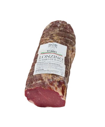 1 - SALUMIFICIO VIANI Lonzino (Longe de porc) - 1/1 pièce, environ 1,5 kg - DLC 2 mois - SV