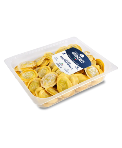 2 - FONTANETO Raviolis Delizia farcis à la ricotta et épinards en ATM (63~ x 16 g  1 kg) DLC 14 jours - 5 min. de cuisson