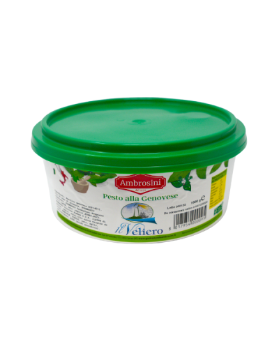 1 - AMBROSINI - Genuesische Pesto "Il Veliero" 1,6 kg - RLZ 28 Tagen