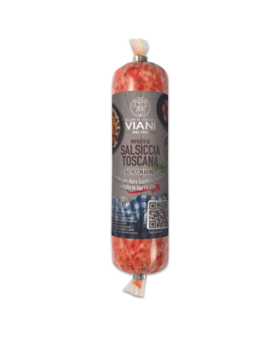 1 - SALUMIFICIO VIANI frisches Salsiccia-Hackfleisch mit Romarin - 250g - RLZ 28 Tage - Va