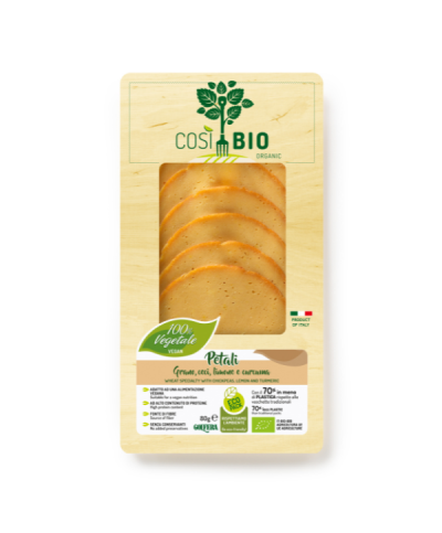 1 - COSI' BIO Bio petals with wheat, chickpeas, lemon and turmeric 80 gr - EXP 2 weeks