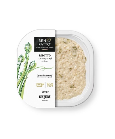 1 - BEN FATTO Risotto aux asperges 250 g - DLC 2 semaines