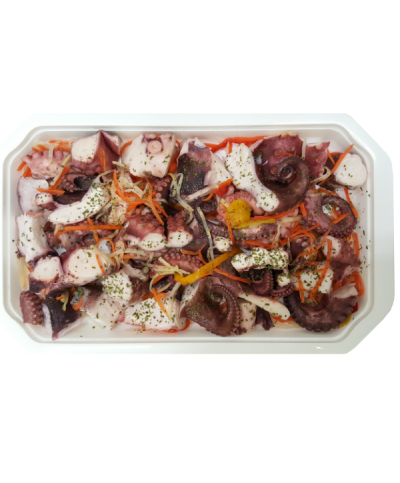 1 - ALICE LE GIOIE DEL MARE Marinierter Oktopus 1 kg - RLZ 3 Monate