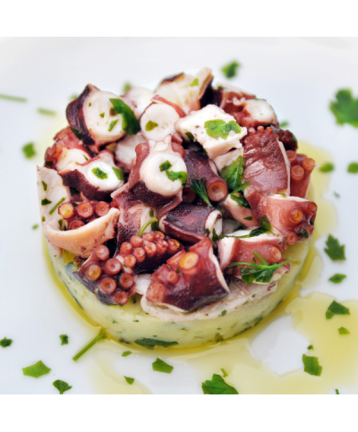 2 - ALICE LE GIOIE DEL MARE Marinierter Oktopus 150 g - RLZ 3 Monate