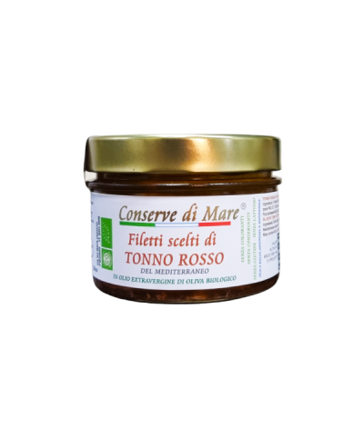 1 - SALUMI DI MARE Filetti scelti di tonno in olio 200 g - TMC 9 mesi