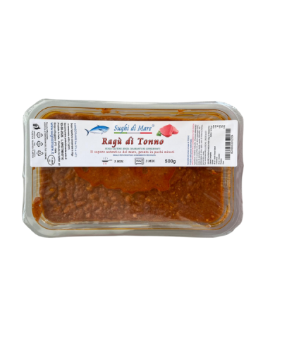 1 - SUGHI DI MARE Ragù de thon 500 g - DLC 18 jours