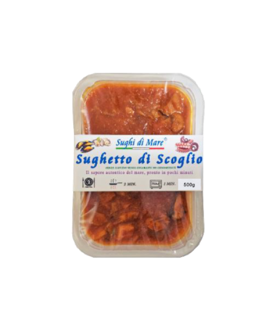 1 - SUGHI DI MARE Ragù di scoglio  500 g - TMC 18 giorni