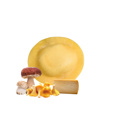 1 - FONTANETO Delizia with chanterelles, porcini mushrooms and Asiago PDO MAP (63~ x 16 g  1 kg) - EXP 14 days - 5 minutes cooki