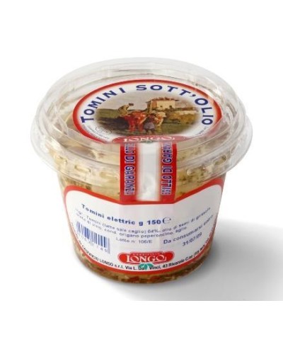 2 - CASEIFICIO LONGO tradizionels Tomini à l'huile 2 x ~75 g - DLC 7 semaines