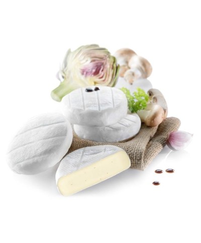 1 - CASEIFICIO LONGO Natural Piedmontese Tomino - 11x100 g – EXP 3 weeks – aged 3 weeks