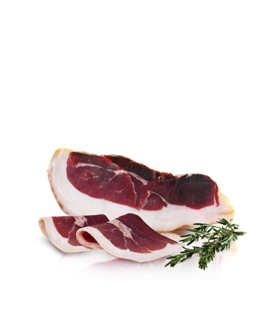 1 - ANTICA MACELLERIA FALORNI - Prosciutto Cinta Senese 6 kg - disossato, con cotenna e gambetto - TMC 3 mesi