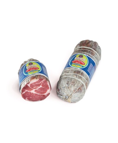 1 - LEONCINI Coppa Nostrana süß - 1,6 kg – RLZ 7 Wochen – 2 Monate gereift