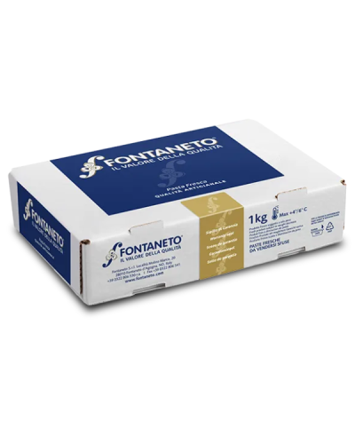 2 - FONTANETO Ravioli Caramella ripieno ricotta, Grana Padano e spinaci TMC 10 giorni – 5/6 minuti di cottura 77~ x 13 g  1 kg