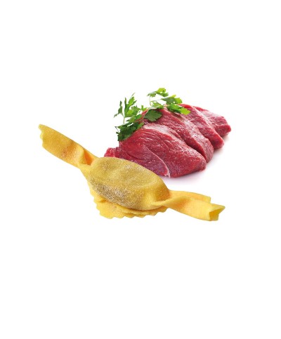 1 - FONTANETO Raviolis Caramella farcies à la viande de boeuf en ATM (77~ x 13 g  1 kg) DLC 14 jours - 5/6 min. de cuisson