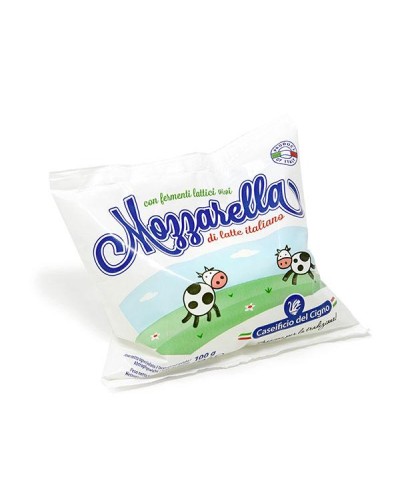 1 - CASEIFICIO DEL CIGNO Traditional Italian Mozzarella – 100 g – EXP 12 days