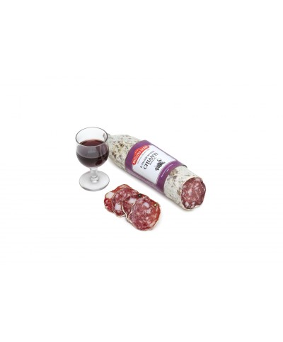 1 - ANTICA MACELLERIA FALORNI Salame al Chianti - 400 g – TMC 9 settimane – stagionato 1 mese