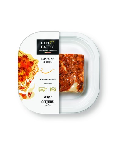 1 - BEN FATTO Lasagnes à la bolognaise 250 g - DLC 18 jours