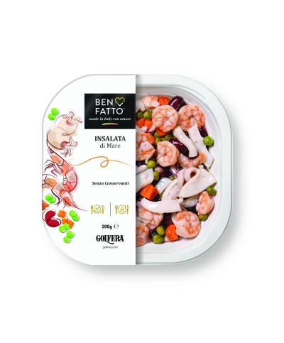 1 - BEN FATTO Salade de mer 200 g - DLC 18 jours