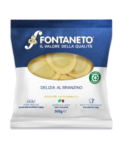 2 - FONTANETO Raviolo al Branzino 84~ x 24 g  2 kg - 5 minuti di cottura
