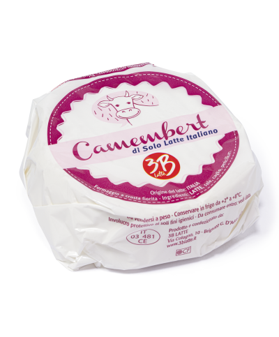 1 - 3B LATTE Camembert au lait de vache - 1/1 pièce, environ 250g - DLC 2 semaines
