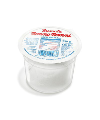 1 - NONNO NANNI Burrata 125g - lait de vache - DLC 10 jours