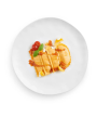 3 - FONTANETO Mezzaluna ravioli filled with burrata, tomato and basil MAP (55~ x 18 g  1 kg) - EXP 14 days - 5 minutes of cookin