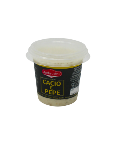 1 - AMBROSINI - Cacio- und Pfeffer- Creme 110 gr - RLZ 28 Tagen