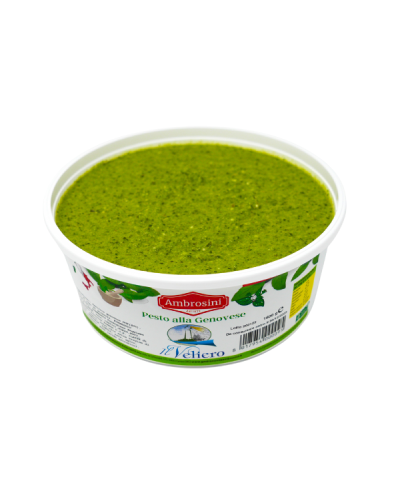 2 - AMBROSINI - Genuesische Pesto "Il Veliero" 1,6 kg - RLZ 28 Tagen