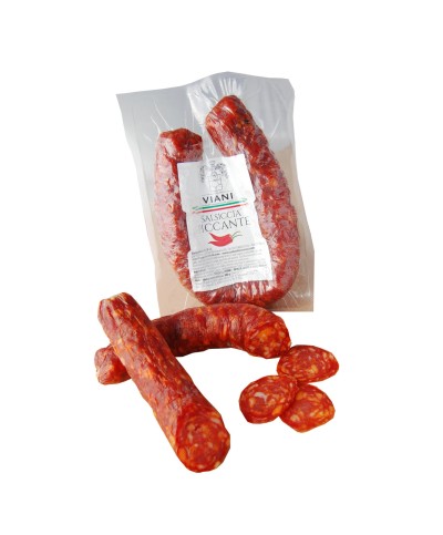 1 - VIANI gebogene würzige Mini-Wurst 400 g - RLZ 2 Monate