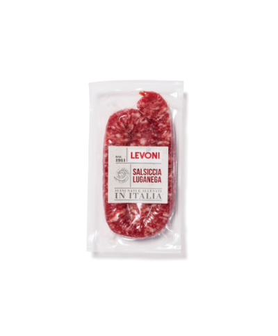 1 - LEVONI Saucisse Luganega 180 g - DLC 3 semaines