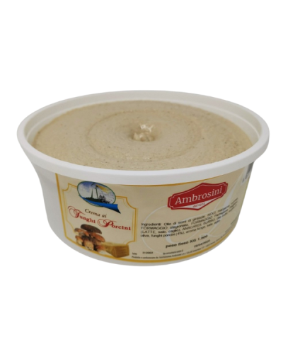 2 - AMBROSINI - Crème de cèpes  1,5 kg - DLC 28 jours