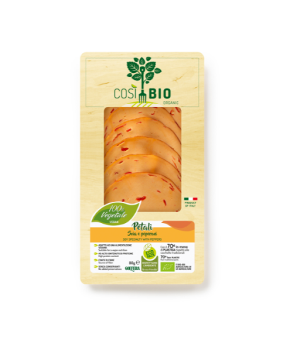1 - COSI' BIO Bio Blütenblätter mit Soja und Peperoni 80 gr - RLZ 2 Wochen