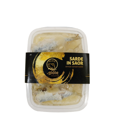 1 - ALICE LE GIOIE DEL MARE Sardinen in Saor 200 g - RLZ 4 Wochen