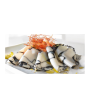 2 - SALUMI DI MARE Squid soppressata with cuttlefish ink 1,3 kg - EXP 3 weeks